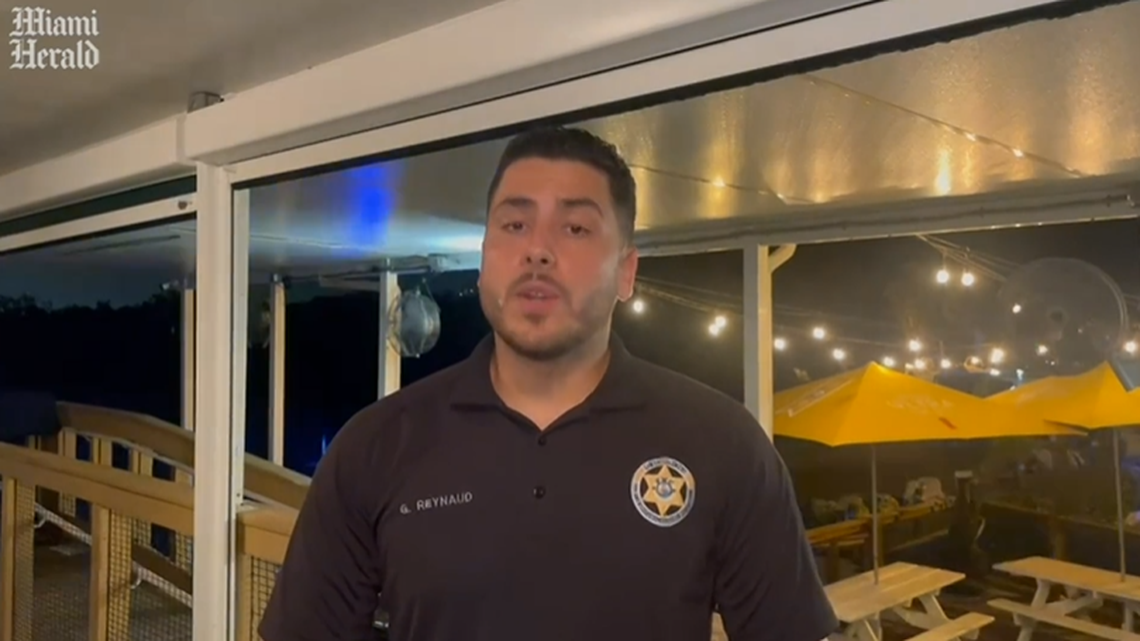 The search is on for a boater who hit and killed a girl water skiing off Key Biscayne