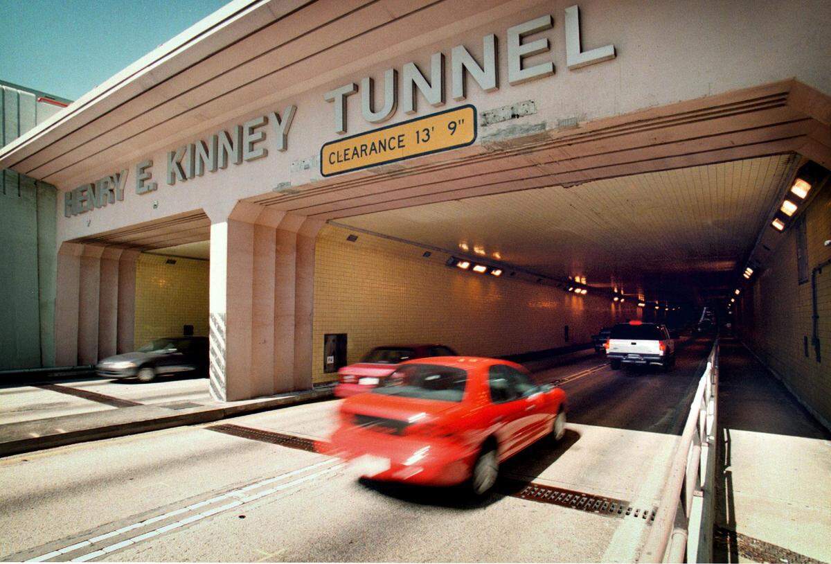Henry E. Kinney Tunnel in Fort Lauderdale.