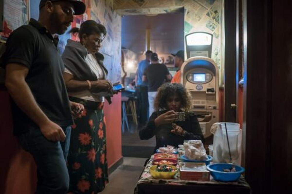Director Rachelle Salnave on location for her film, “Madame Pipi.” (Photo courtesy of Jayme Gershen)