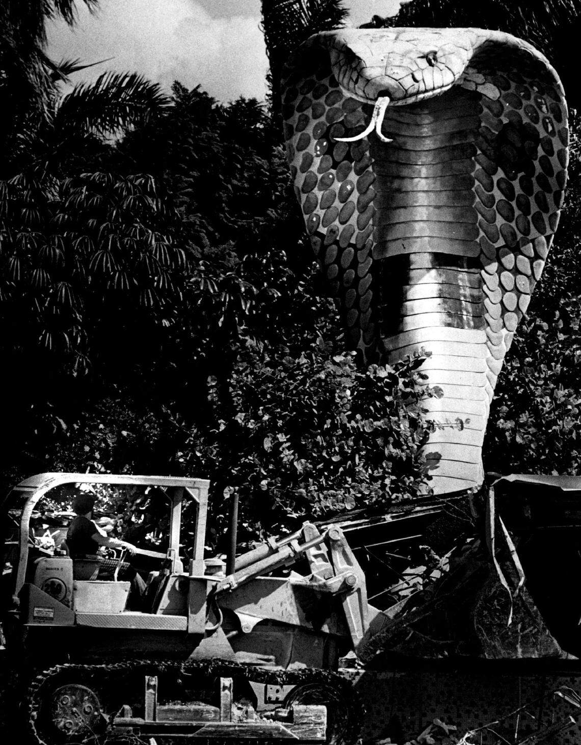 The last days of the Serpentarium in 1984.