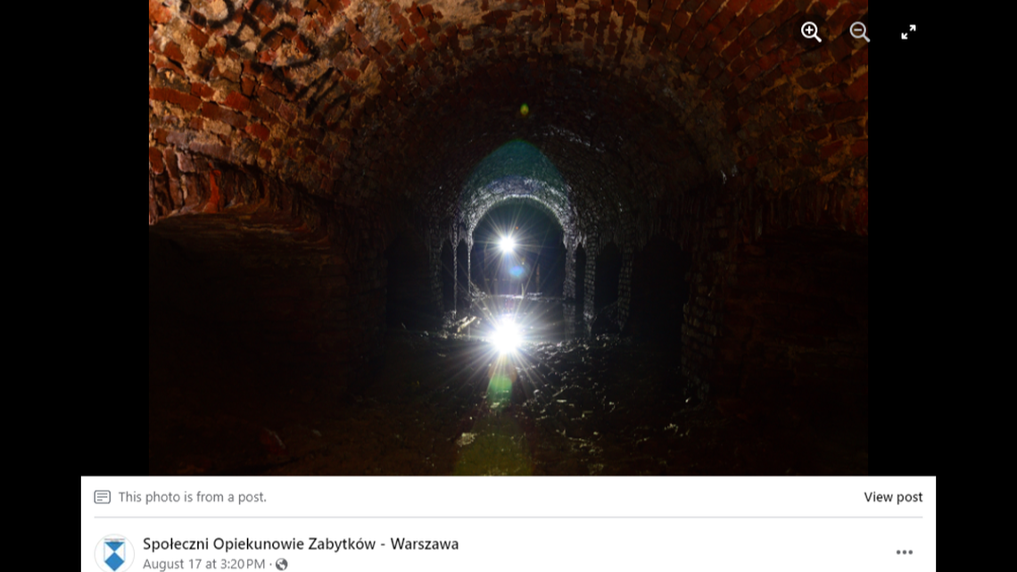 A long corridor found near the site of a 17th-century palace may have been secret meeting place of the Freemasons, researchers said.