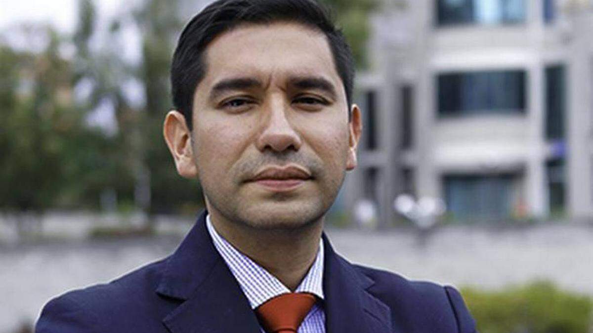 Luis Gustavo Moreno Rivera, when he was national director of anti-corruption in Colombia.