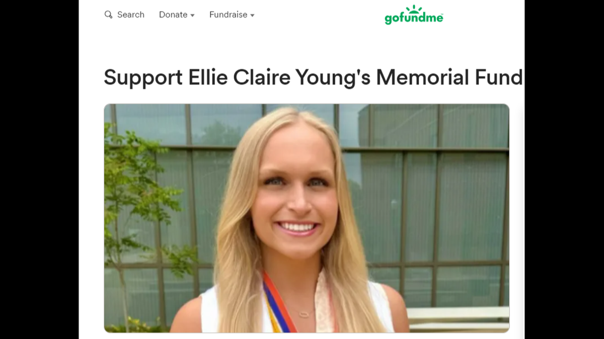 Ellie Young, 22, was fatally shot by her ex-boyfriend Saturday, Oct. 19, at Shelby Farms in Tennessee, deputies said.