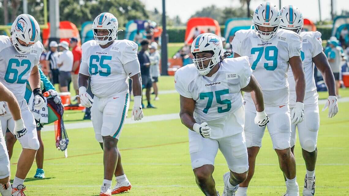 Why the Dolphins’ offensive line could be team’s downfall despite its talent