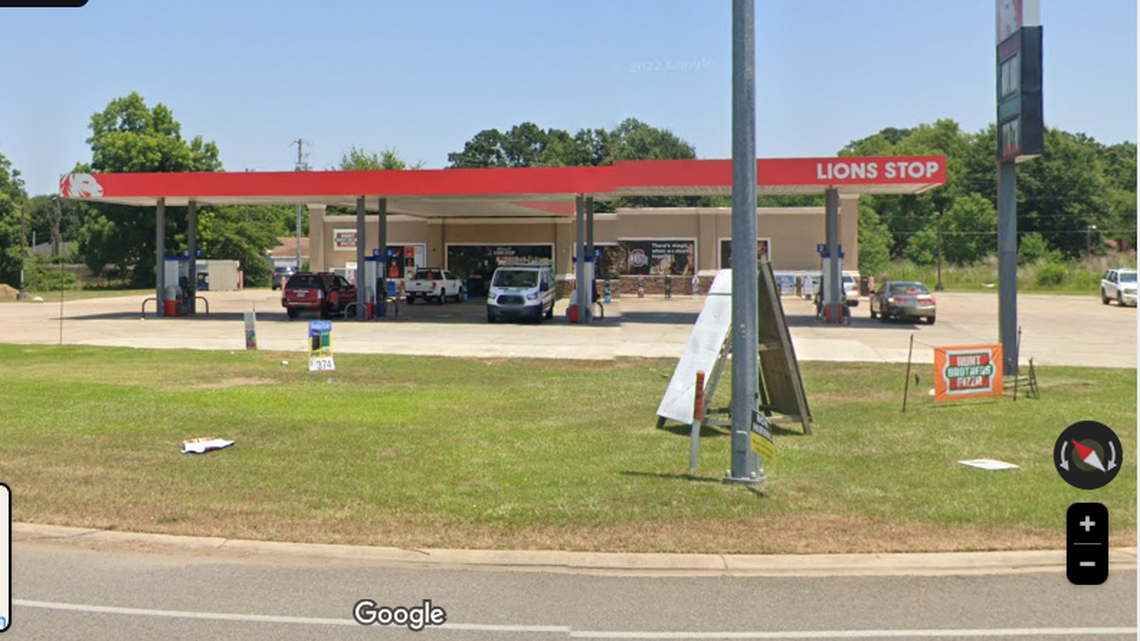 A 9-year-old boy went missing around midnight and was found around 4:30 a.m. near this convenience store east of Monroe, Louisiana, officials said.