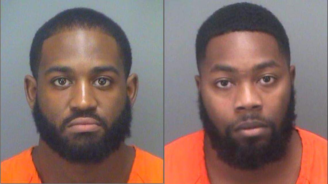 Keondre Fields, left, and Donterio Fowler, right.