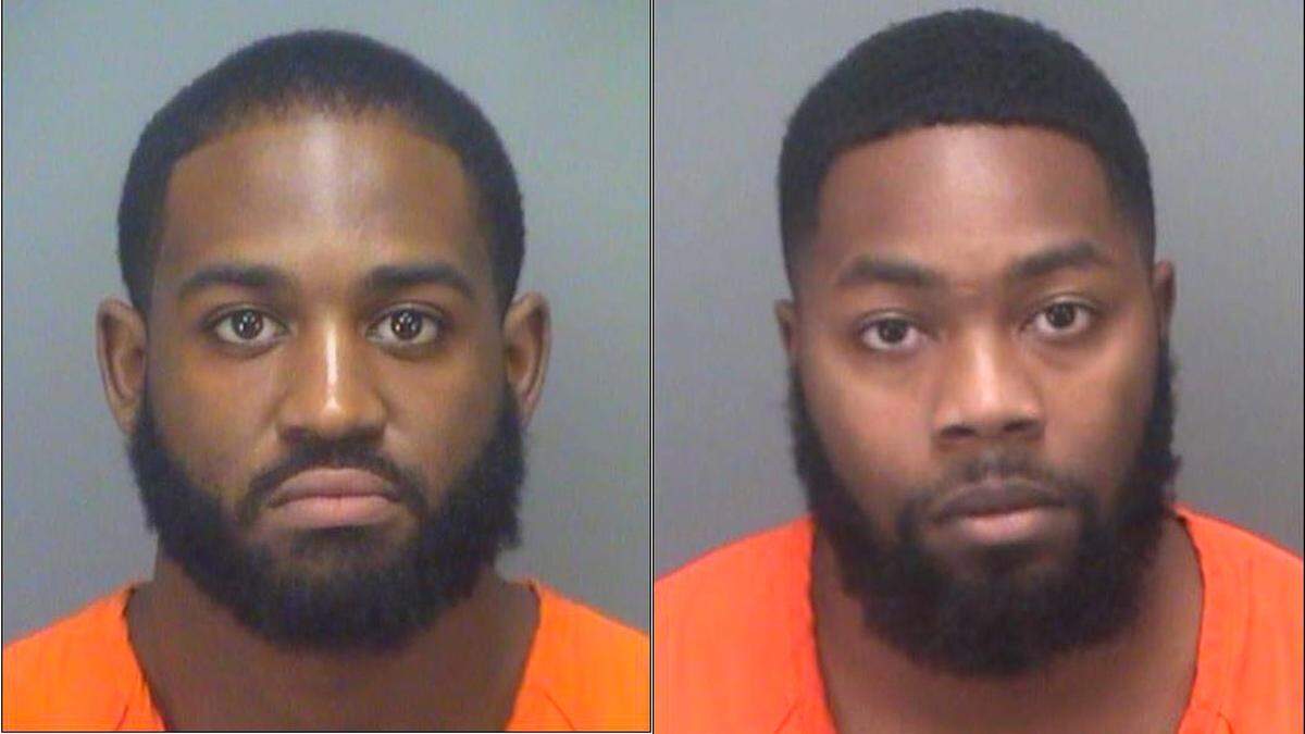 Keondre Fields, left, and Donterio Fowler, right.