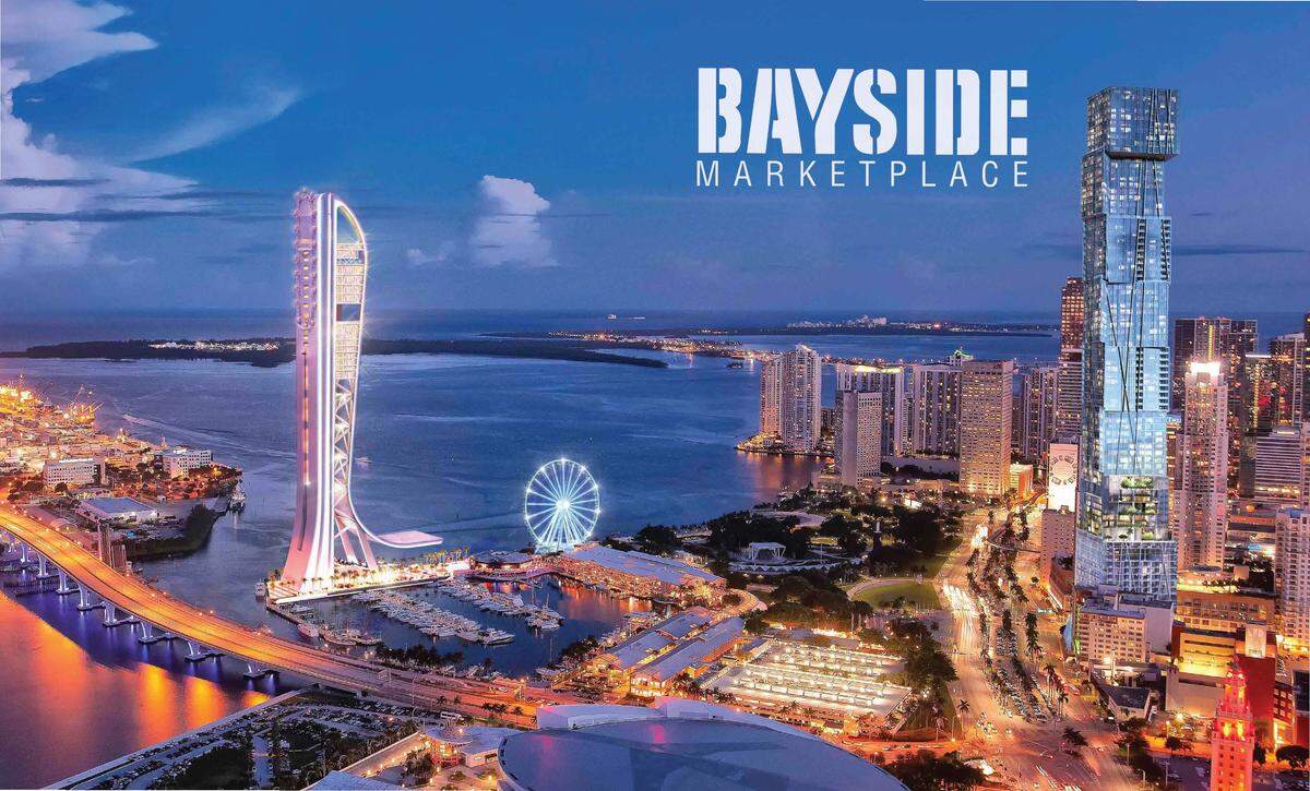 A smaller observation wheel was proposed earlier for installation at Bayside Marketplace in downtown Miami.