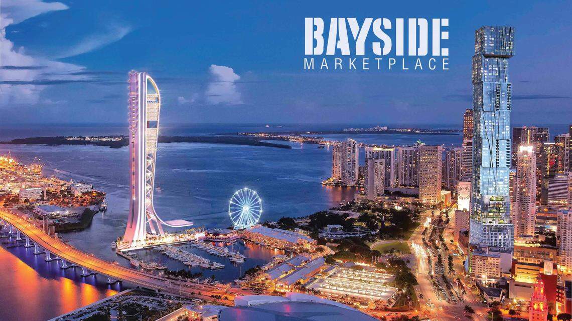 An observation wheel will be installed at Bayside Marketplace in downtown Miami.