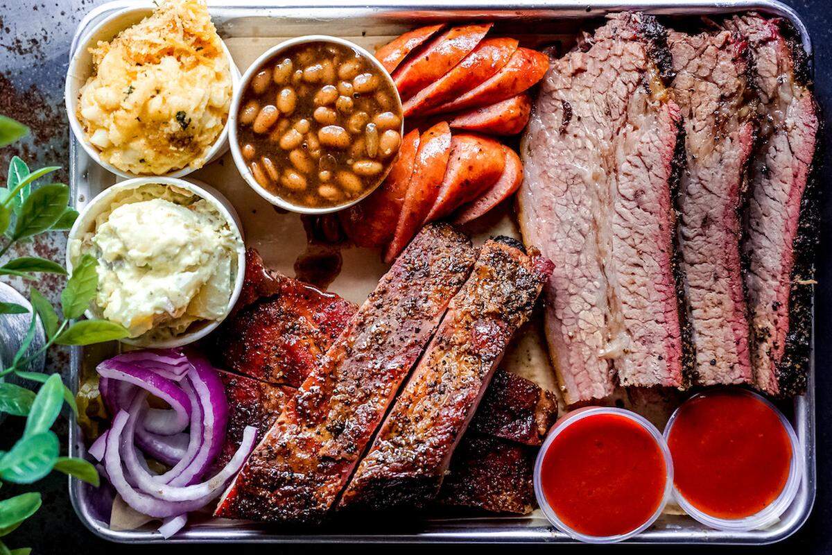 La Traila Barbecue in Miami Lakes specializes in brisket, but also smokes spare ribs and pulled pork.