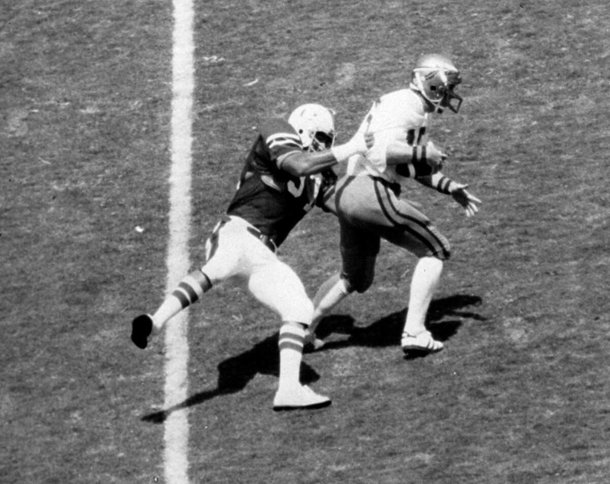 UM vs. FSU in 1978 at the Orange Bowl.