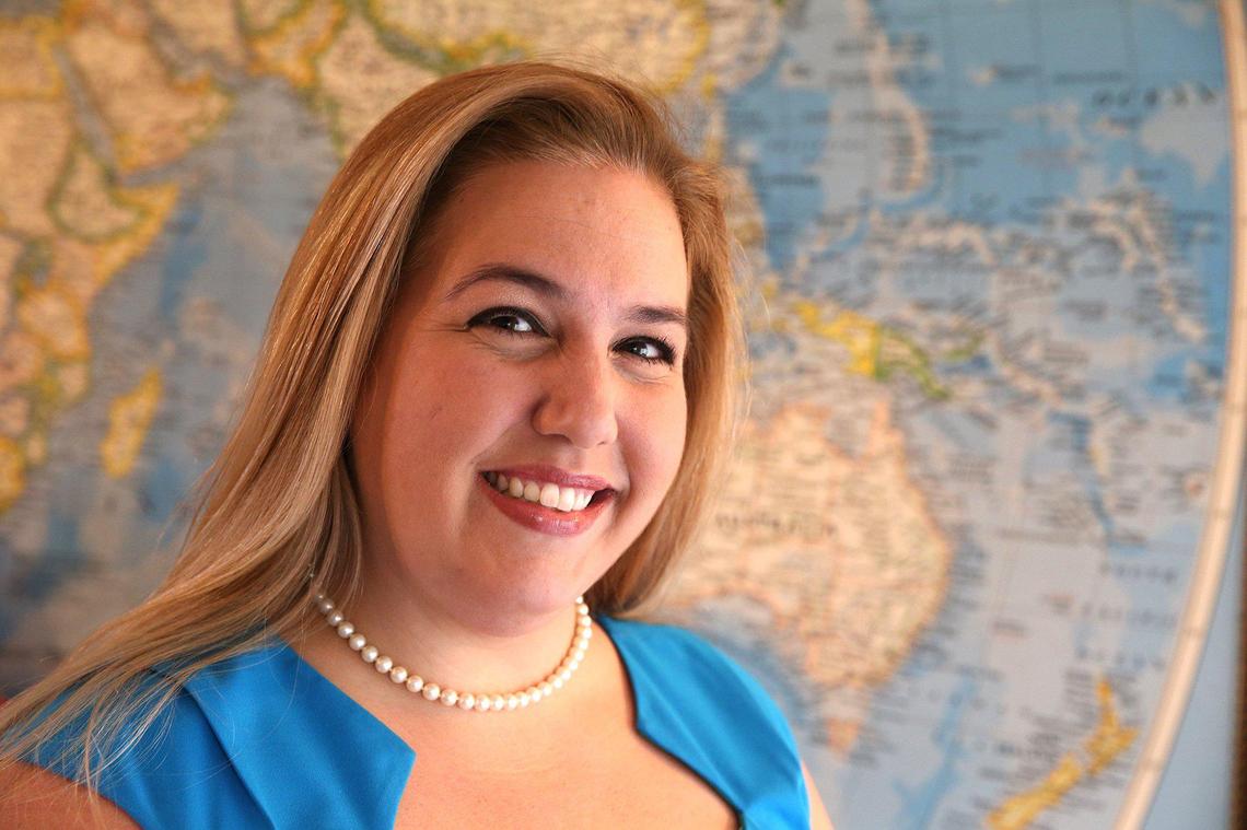 Miami-Dade teacher finalist for the 2021 Francisco R. Walker Teacher of the Year Vanessa M. Valle, Hialeah Gardens High School, Miami, Florida, Friday, January, 17, 2020.