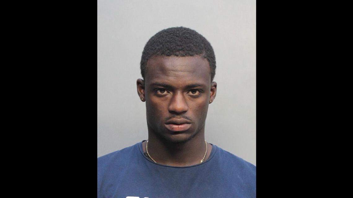 Tyrese Cooper, 18, was arrested and charged by Miami-Dade police with attempted grand theft of a vehicle and possession of burglary tools. Cooper is a track star at Miami Norland High School.