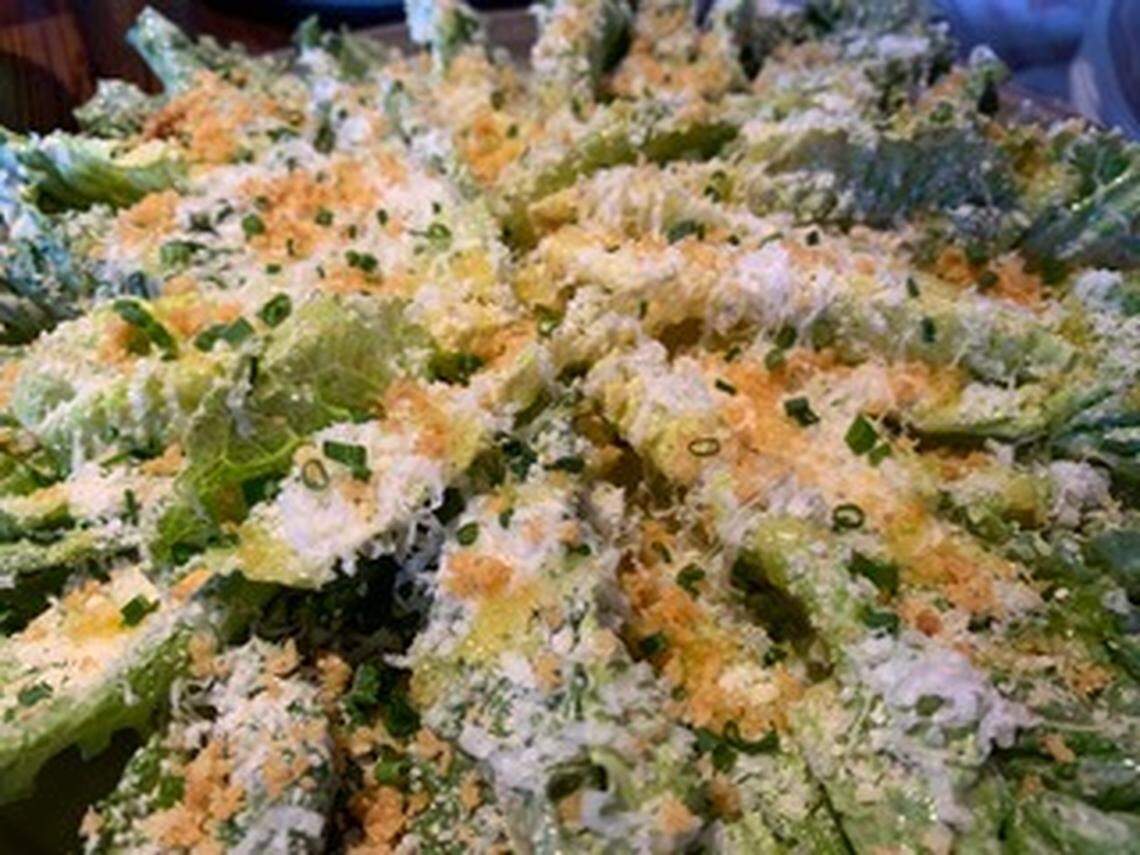 The Truffle Cesar Salad at International Smoke.