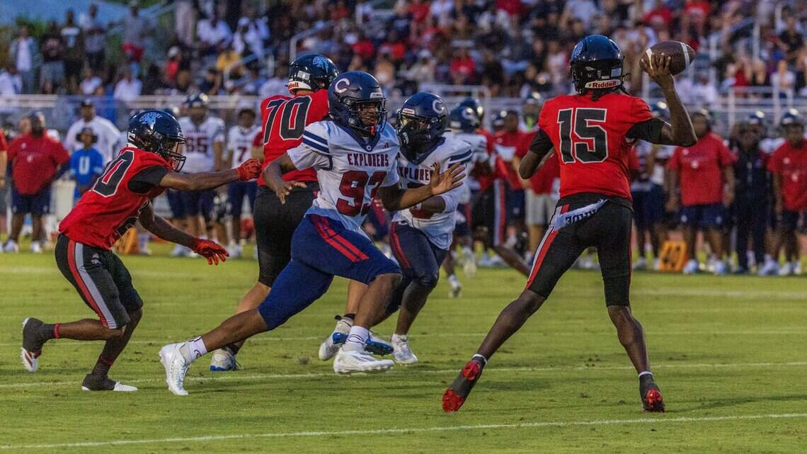 Here is the high school football scoreboard for South Florida - Week 1