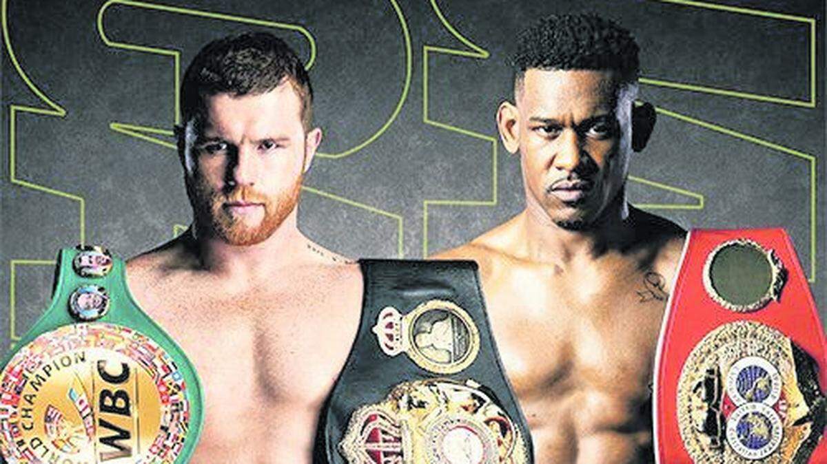 Saul “Canelo” Alvarez, left, will fight Daniel Jacobs Saturday May 4