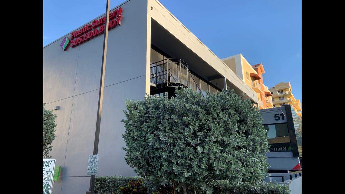 The LeJeune Road offices of Spectrum Aesthetics, 51 SW 42nd Ave. in Miami. Spectrum lists Dr. Oliver Chang among its doctors and a Google search of Chang places his main office here.