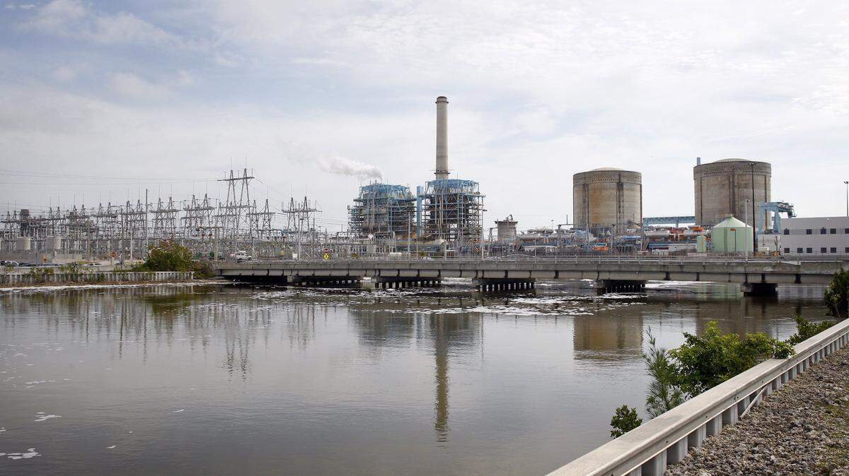 Florida Power & Light’s Turkey Point nuclear power plant.