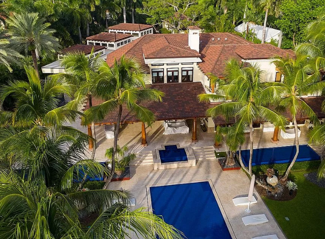 2 Star Island Drive is Diddy’s first home one Star Island.