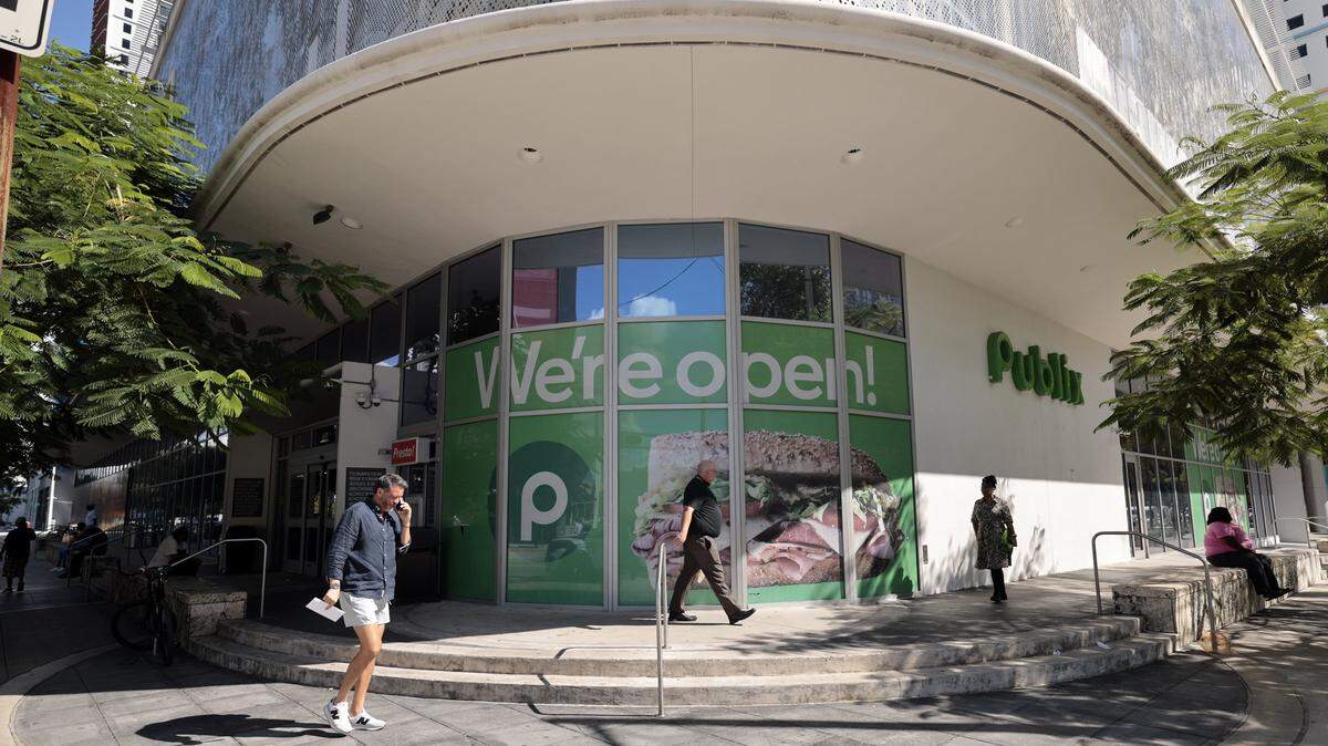The new Publix grocery store is loacted at 601 Northwest 2nd Avenue in the historic Overtown area of Miami, FL, on Wednesday, October 15, 2025.