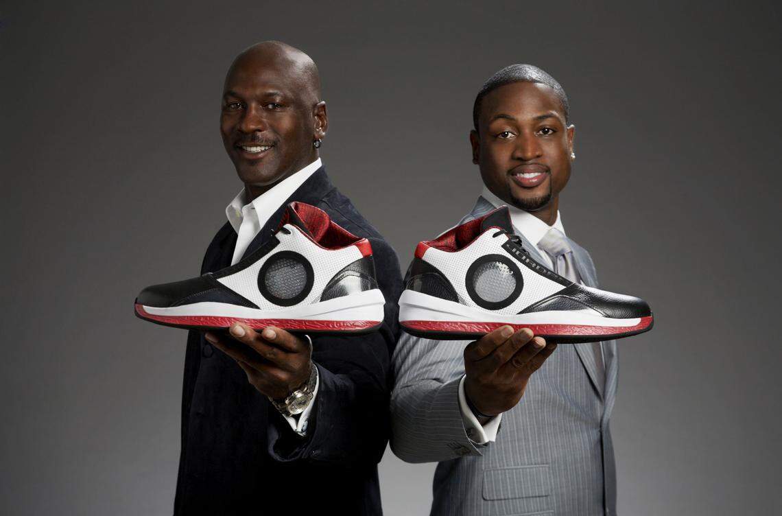 Michael Jordan, Dwyane Wade and the Jordan Brand launch the AIR JORDAN 2010.