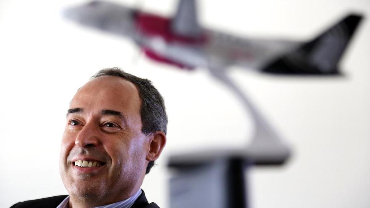 Eulen America CEO Xavier Rabell in his Miami office.