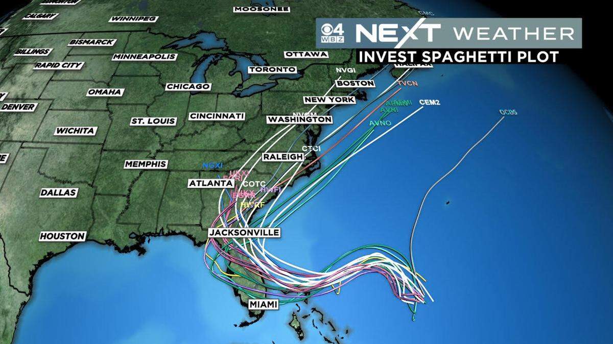 Where will Tropical Storm Nicole hit? Some possible paths in the Florida forecast
