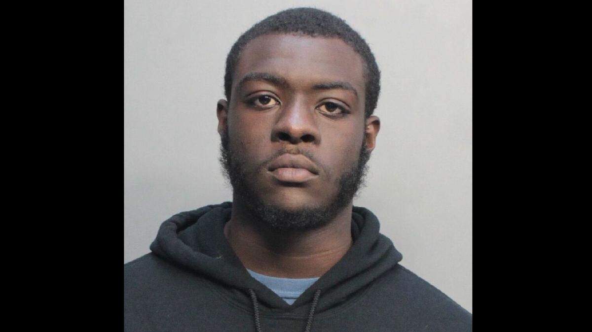 Former Miami Northwestern Senior High student Andre Washington, 18, was arrested Tuesday after police say he exposed himself to a teacher and later grabbed her leg.