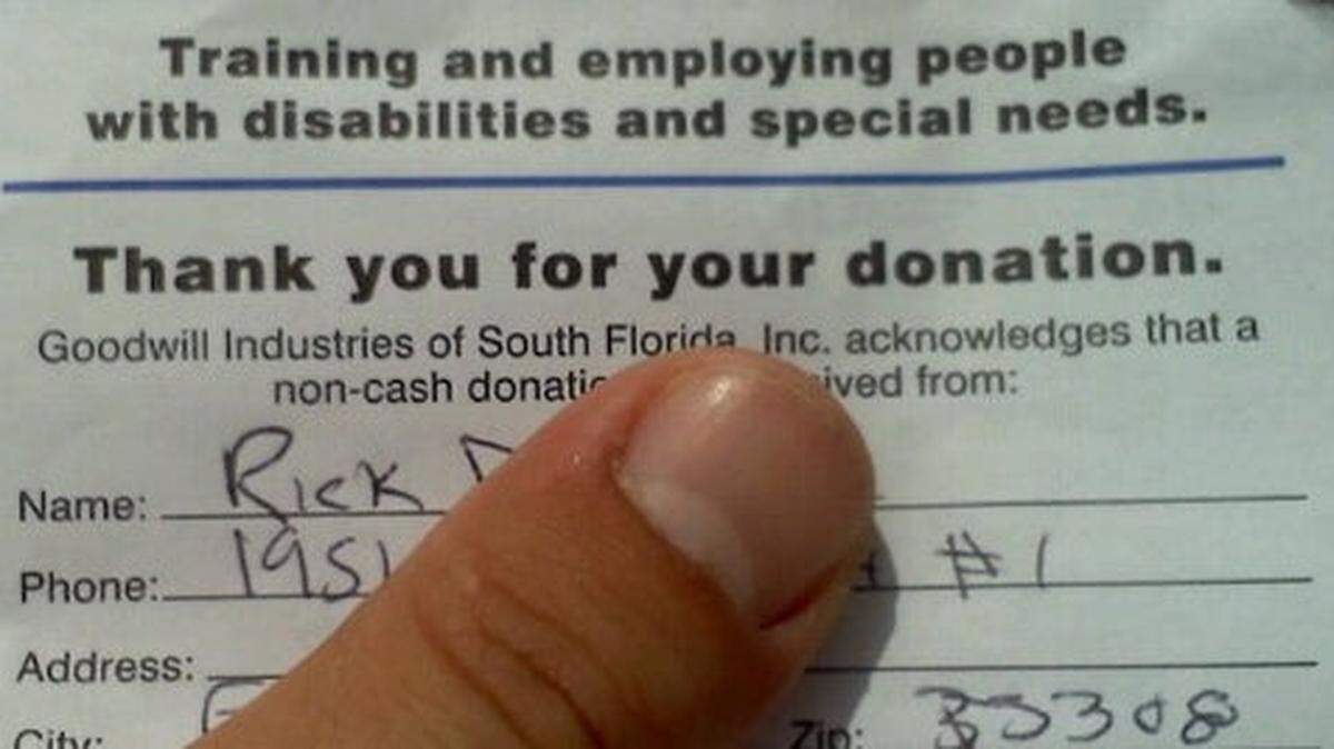 Goodwill South Florida has had to close its stores, but is still taking donations at trailers. 