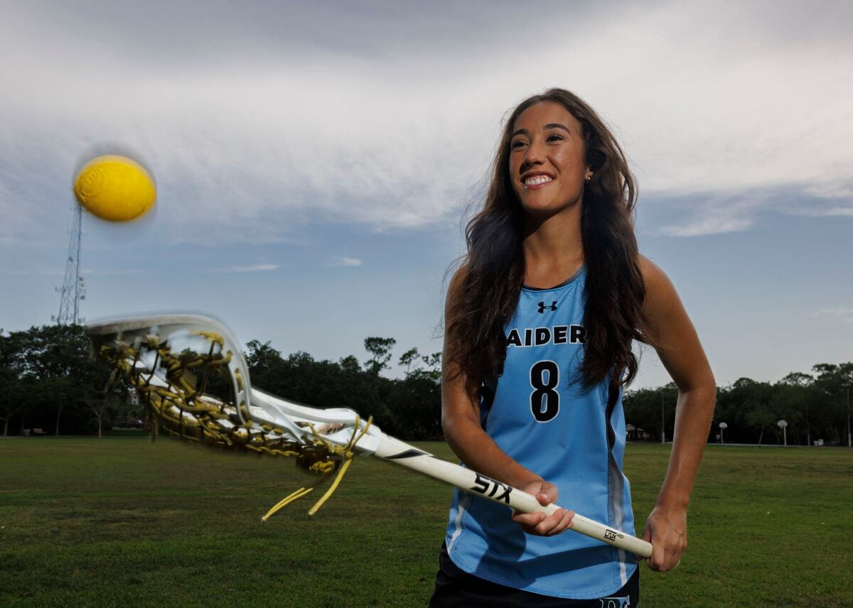 Ransom Everglades’ Daniella Darcangelo is the Miami-Dade Girls Lacrosse Player of the Year.