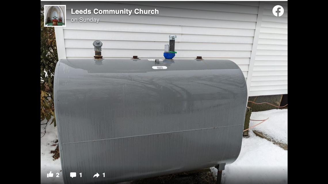 A church in Maine had its heating oil stolen from a fuel tank as gas prices keep rising, a pastor said. The oil was drained and police are investigating.