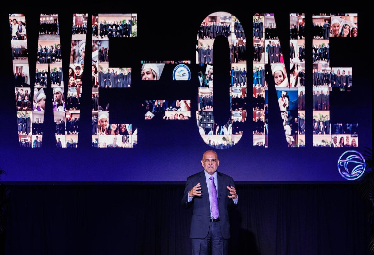 Miami-Dade Schools superintendent Jose Dotres speaks during the district’s 2023- 2024 Opening of Schools event at Miami Senior High School in Miami, on Friday, Aug. 11, 2023.