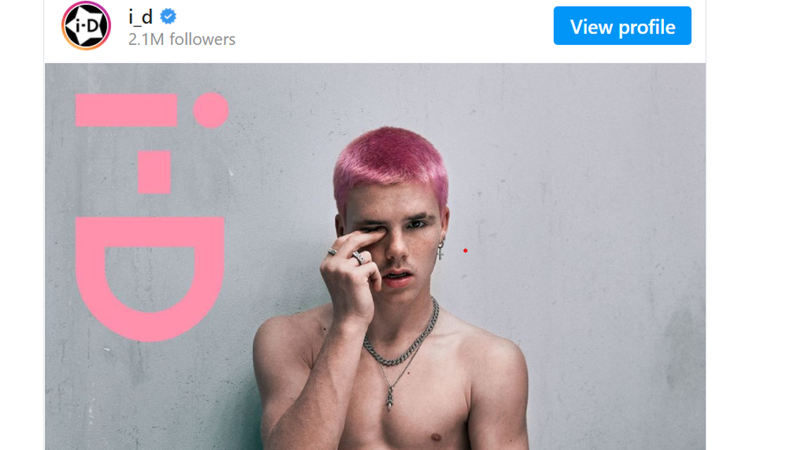 Cruz Beckham/ID Instagram