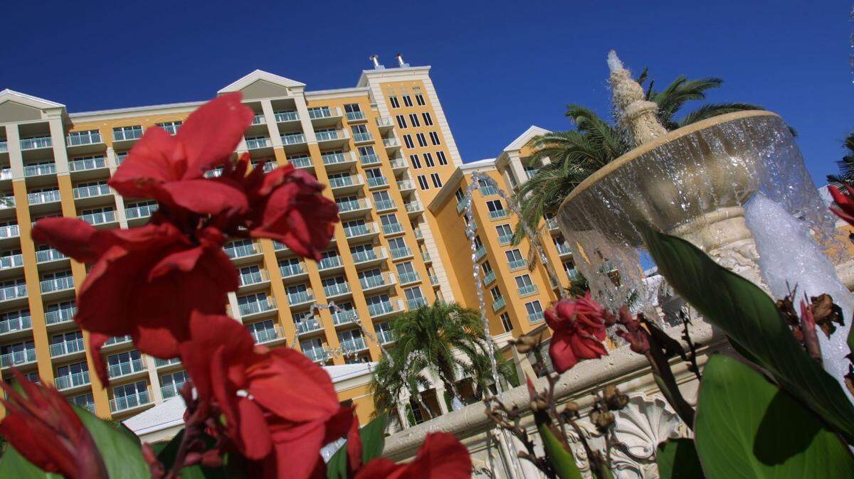 The Ritz-Carlton in Key Biscayne opened in 2001.