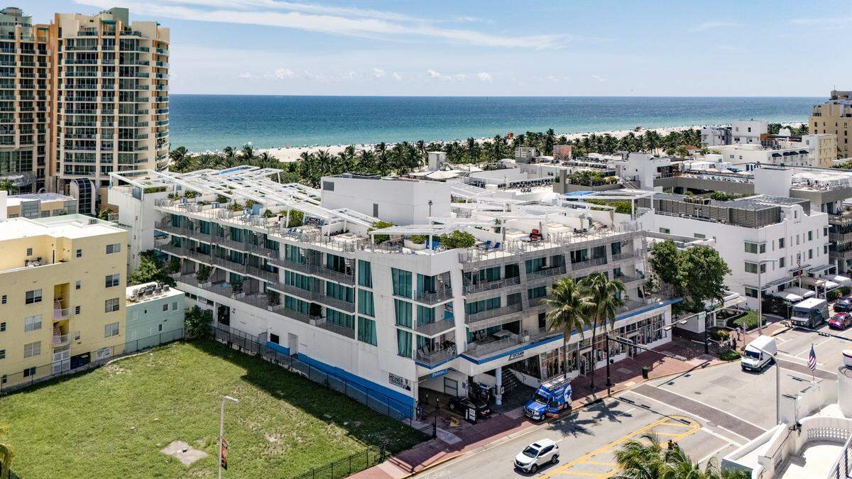 The Z OCEAN HOTEL is closed Wednesday, September 10, 2025, as seen along Collins Avenue on Miami Beach.
