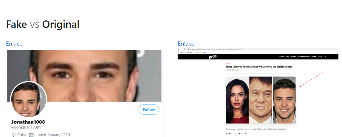 Screenshot of the website www.lasciberclarias.com.