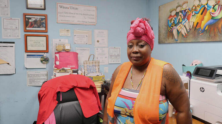 She lost her home in a brush with violence. ‘I’m still standing,’ she says. ‘I am a fighter’