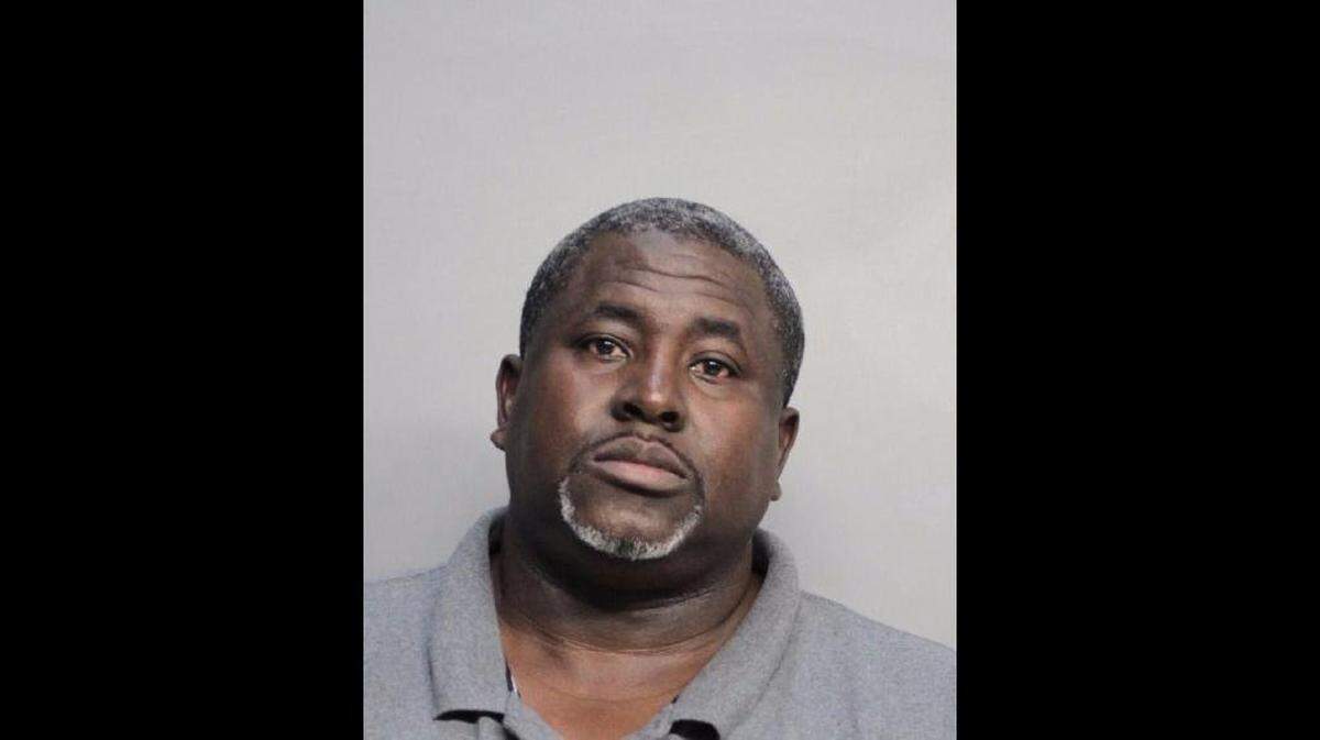 Wendell Alfredo Nibbs, a former physical education teacher at Brownsville Middle School, is pictured here in a mugshot from his first arrest in 2017. He was arrested again Wednesday on additional charges of engaging in sexual activity with a child in familial custody, interference with custody of a child and false imprisonment.
