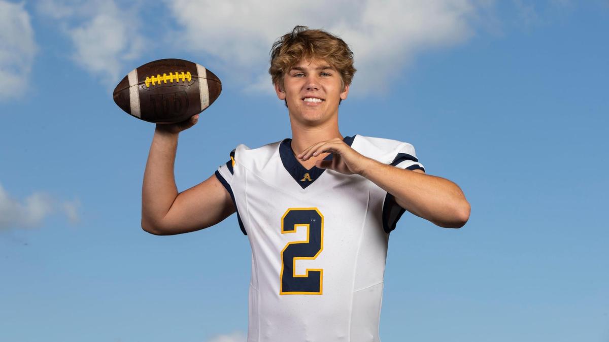 St. Thomas Aquinas quarterback Andrew Indorf is the Miami Herald’s Broward Class 7A-5A Offensive Player of the Year.