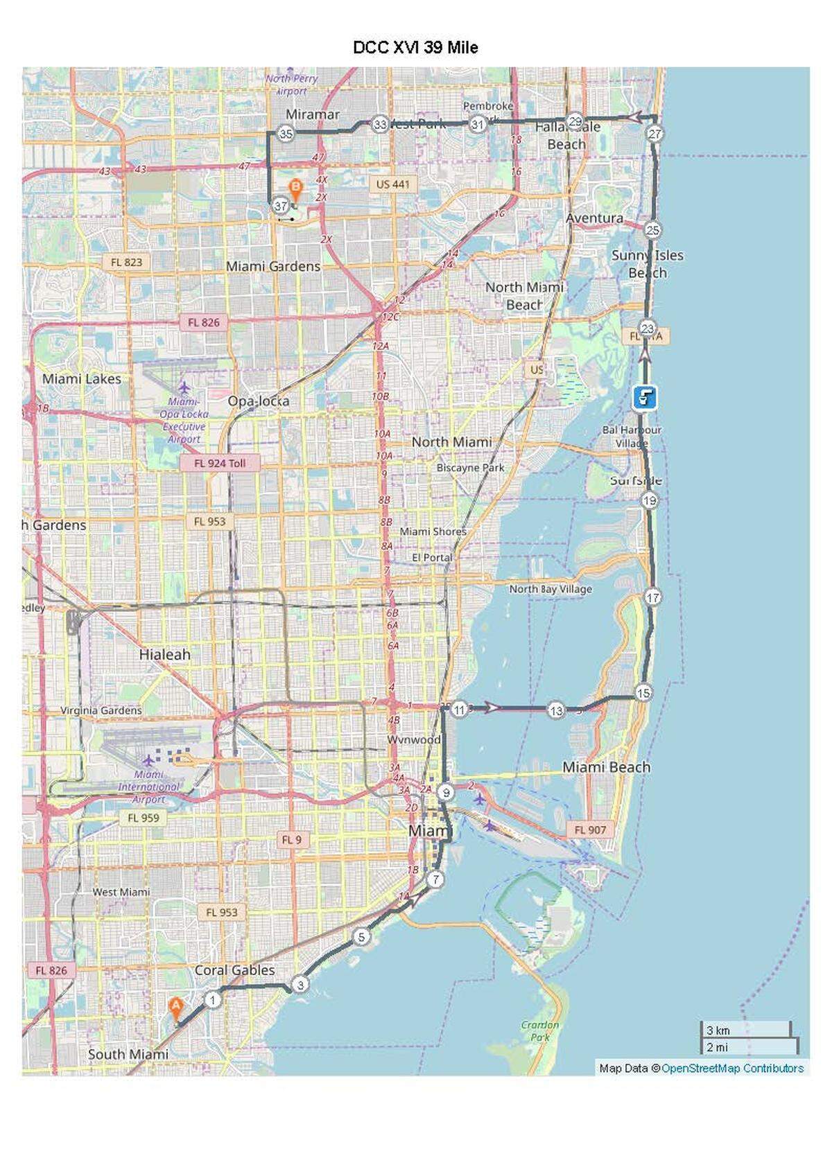 39-mile Larry Csonka Ride.