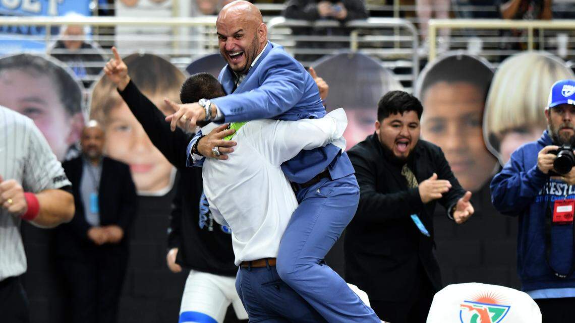 South Dade’s Vic Balmeceda is Miami-Dade Wrestling Coach of the Year