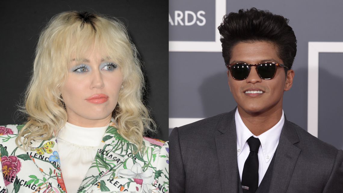 Miley Cyrus sued over the similarities between her song and one of Bruno Mars’ hit songs from 2013.