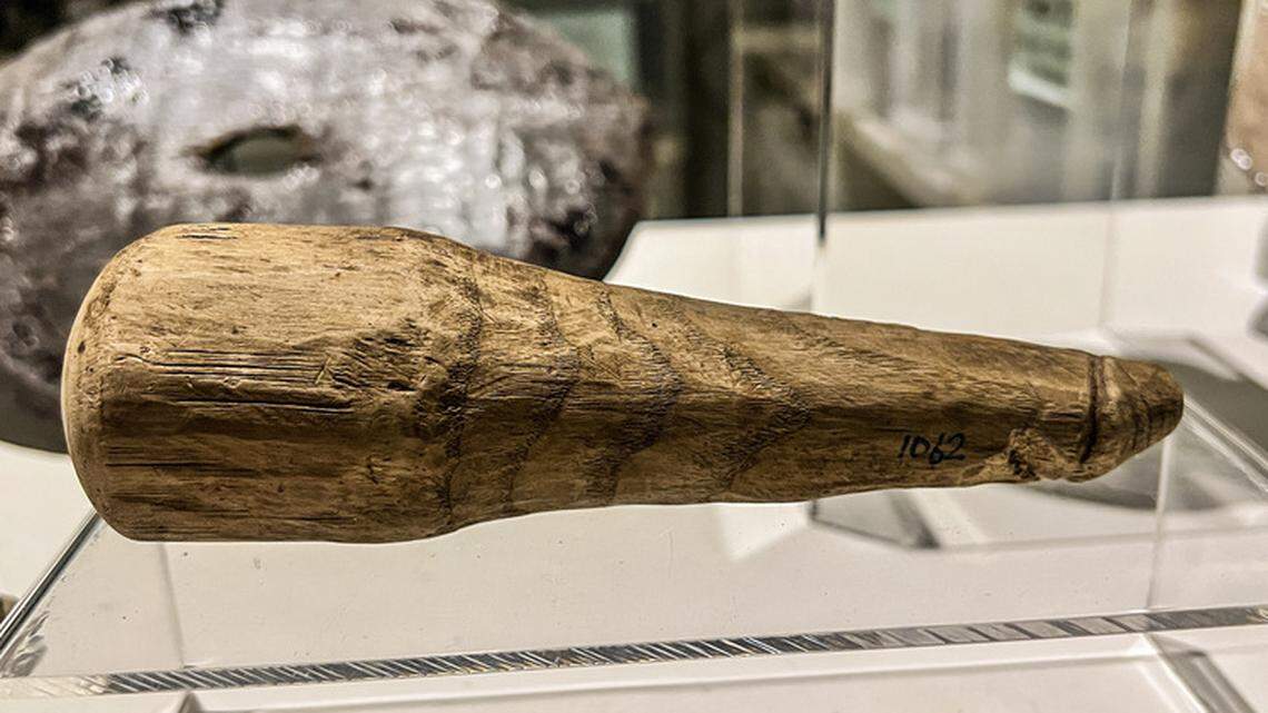 UK archaeologists found a one-of-a-kind wooden phallus at Roman fort that may have been a “sex toy,” pestle or good luck charm, study says.