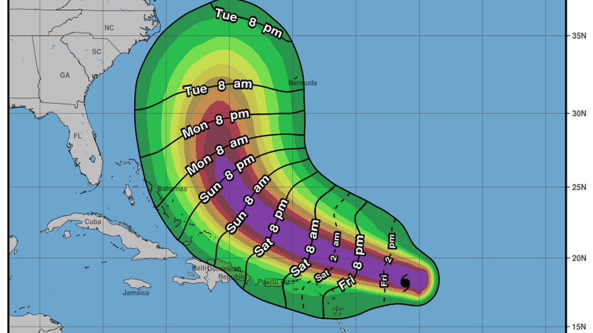 Hurricane Erin’s high winds are not expected to reach Florida, but swells likely will.