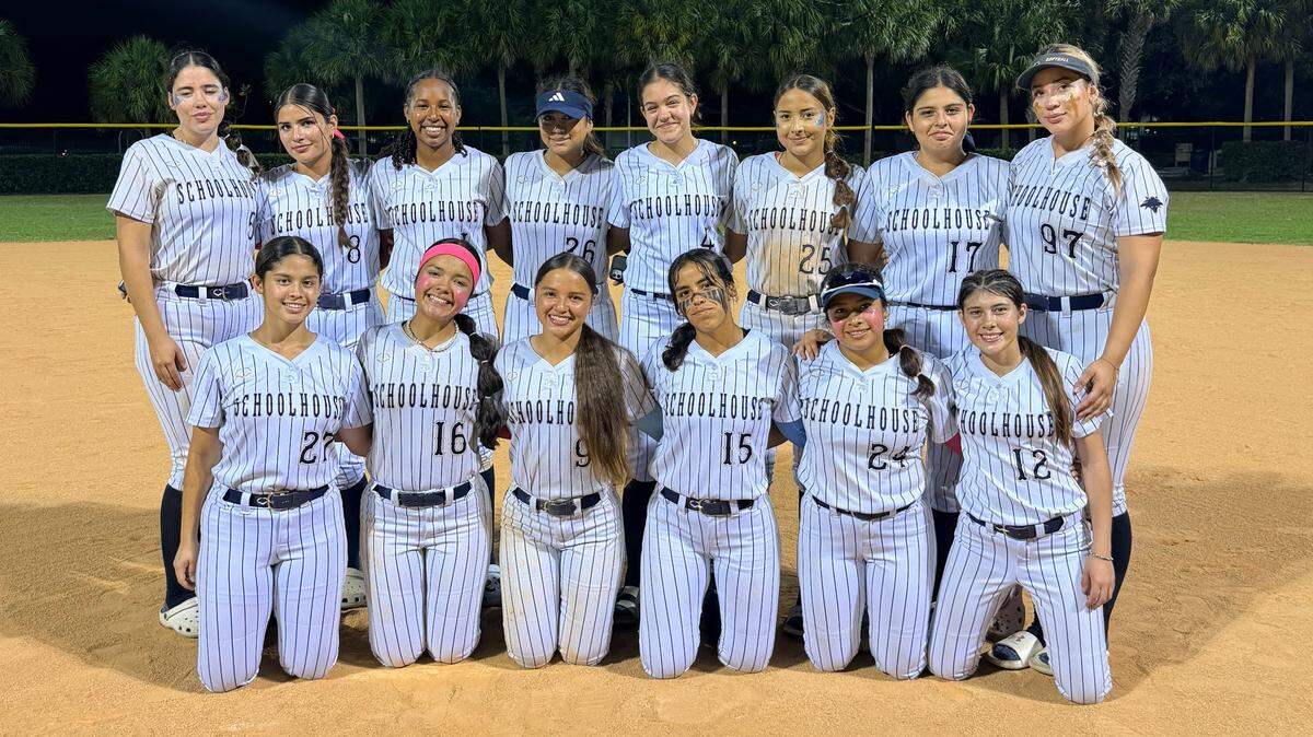 The Schoolhouse Prep softball team defeated Vero Beach Masters Academy on Tuesday in a Region 4-1A semifinal at Palmetto Bay Park.
