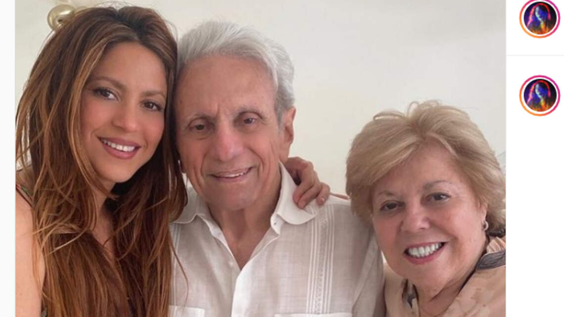 Shakira paid a special tribute to an important man in her life. It was not Gerard Piqué