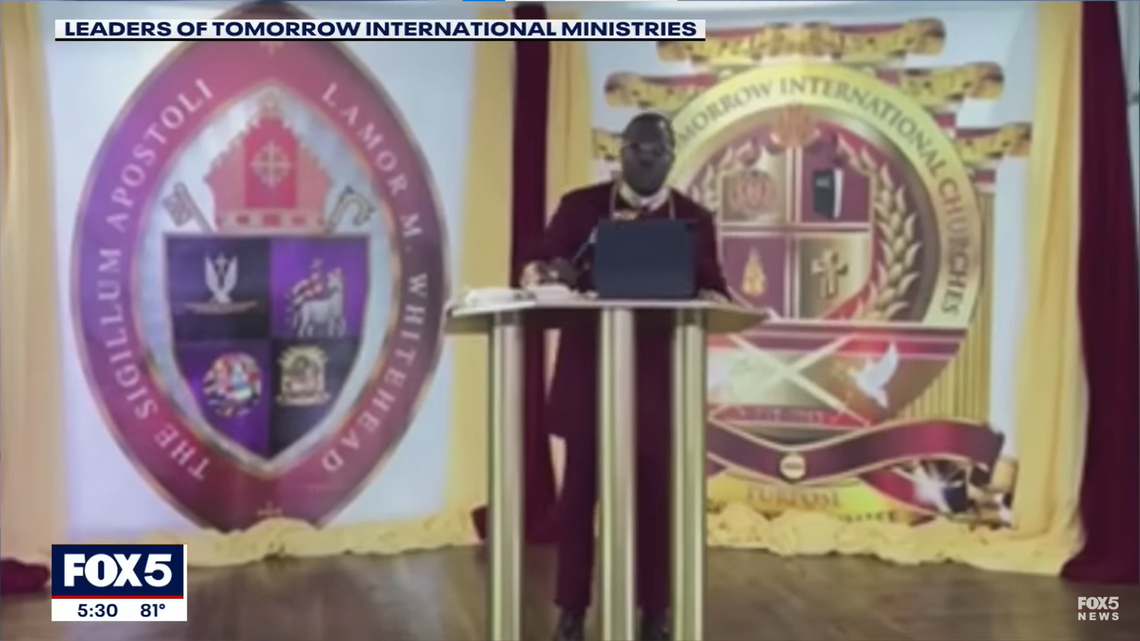 Bishop Lamor Whitehead of Brooklyn, New York, was robbed of more than $1 million worth of jewelry at gunpoint while preaching a livestream church service.