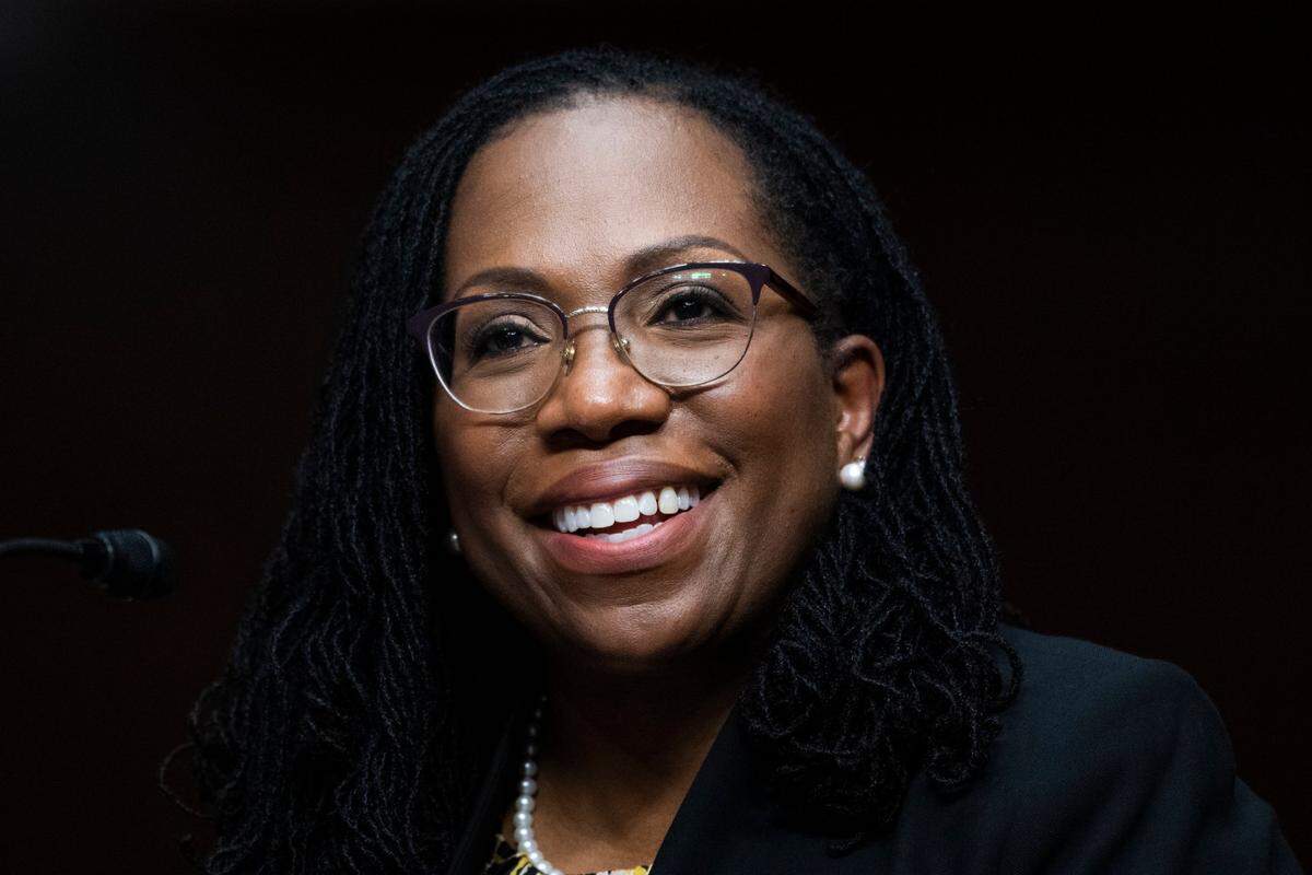 Ketanji Brown Jackson, nominated to be a U.S. Circuit Judge for the District of Columbia Circuit, testifies before a Senate Judiciary Committee hearing on pending judicial nominations, April 28, 2021 on Capitol Hill in Washington. Jackson is a Class of 1988 Palmetto Senior High grad who grew up in suburban South Miami-Dade. She is one of the front-runners for a U.S. Supreme Court nomination.