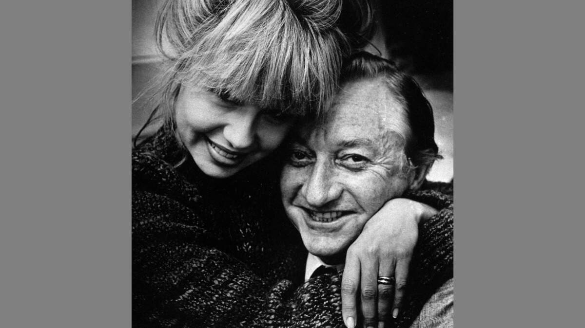 Actress Pia Zadora and her husband Meshulam Riklis are seen in this 1982 file photo.