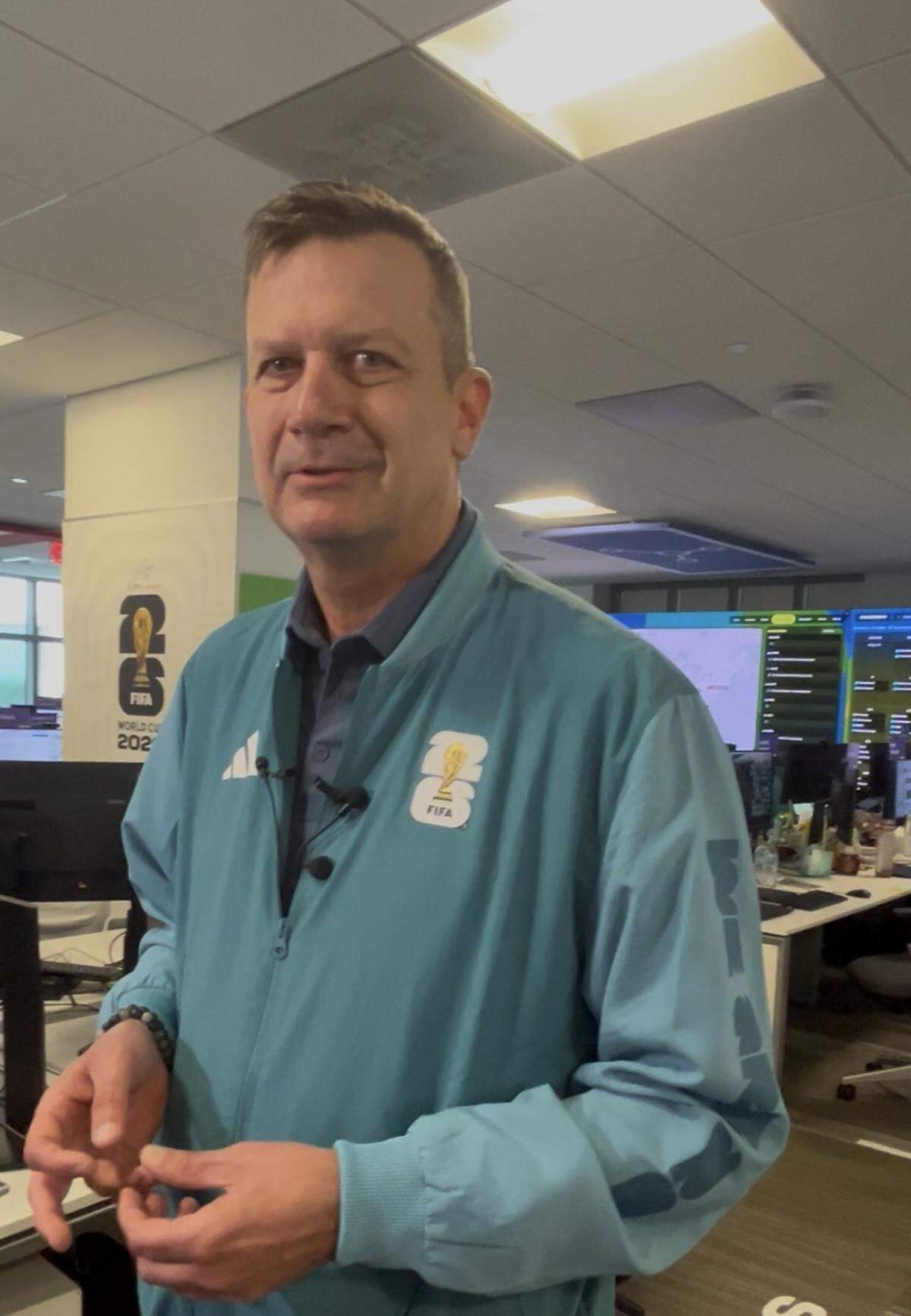 Heimo Schirgi, the FIFA World Cup chief operation officer, is extra busy this week at the Tournament Operation Center in Coral Gables with a week to go to the opener of the 2026 World Cup.